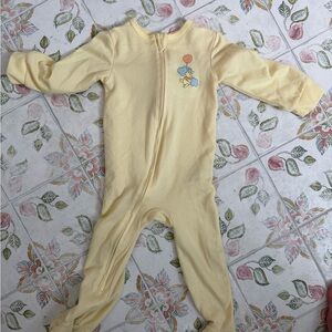 Disney Yellow One Piece with Balloon Design